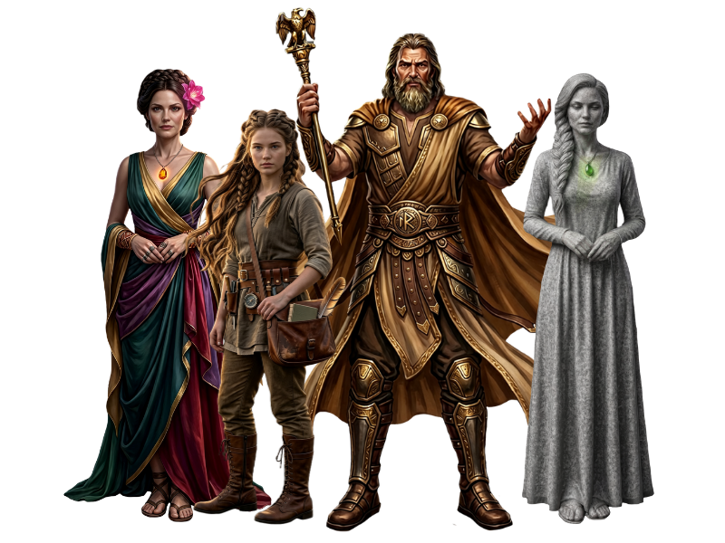 Personajes Telaria